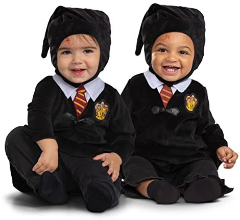 Disguise Harry Potter Posh Infant Gryffondor Robes, Harry Potter, taille bébé (12-18 mois)