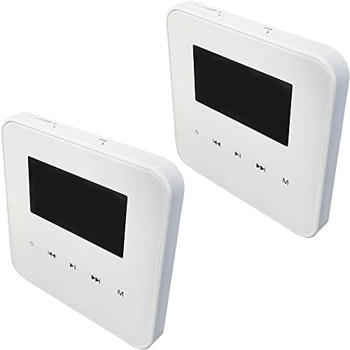 Loops 2 PACK 100W Wall Mounted Compact Bluetooth Amplifier – Stereo Hi-Fi Music System – Bar/Restaurant Background Music