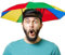 faltbarer Regenschirmhut | Universalgröße | Regenschirm & Sonnenschutz