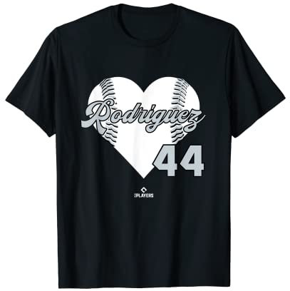 Baseball Heart Julio Rodriguez Seattle MLBPA T-Shirt