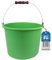 BAUSTER® Eimer mit Metallbügel 20 l Kunststoffeimer Haushaltseimer Putzeimer mit Henkel Ernteeimer Putzeimer Wassereimer Zementeimer Mörteleimer ideal für den Garten, die Baustelle