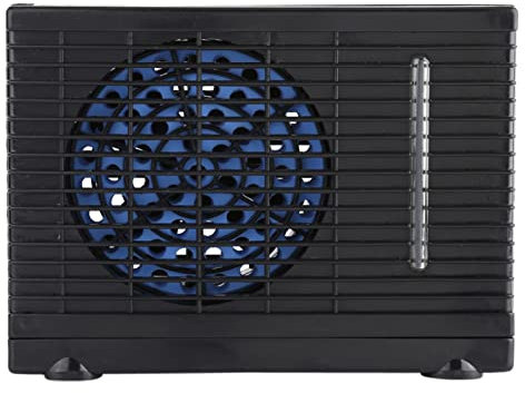 Asixxsix Car Air Cooler, Portable 12V Truck Air Conditioner Adjustable 2 Speeds Switch Evaporative Water Cooler Cooling Fan Improve Air Humidity and Ventilation, for SUV, RV, Vehicles