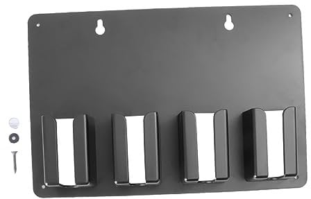 FOMIYES Power Tool Holder Wall Mounted Shelves for Storage Power Tool Rack Wall Mounted Comb Rack Hairdressing Storage Rack Trimmer Holder Barber Hair Clipper Storage Rack Bracket Clippers