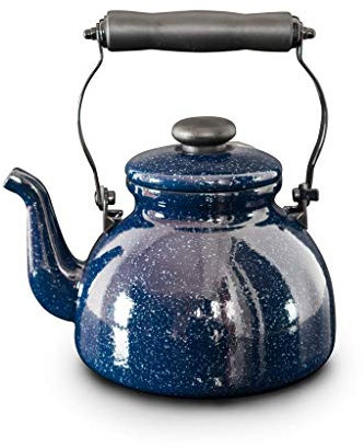 Hervidor, Esmalte Galaxy Starry 2L Tetera con silbido Olla para llamar Olla que habla por sí sola Cocina de inducción Gas General Hervidor rápido Dignified