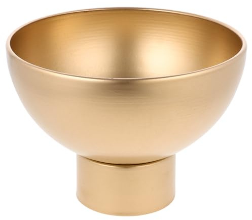 Baluue Antike Messing-Sockel, Vase, getrocknete Blumenvase, Obst-Leckereien, Halter, dekorative Tafelaufsatz, Schüssel, Tischurne für Schlafzimmer, Wohnzimmer, Eingangsbereich
