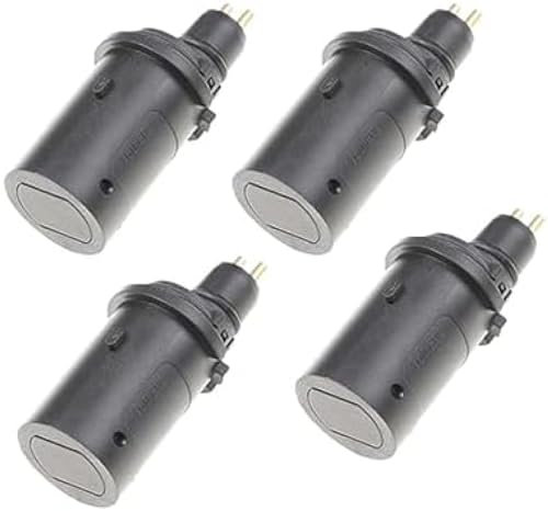 ZFISH Einparkhilfe Einparksensore PDC Parksensor, Für B.-Mw E36 320/323/325 M3 E38 725/728 E39 523/525, 4 Stück 8352137