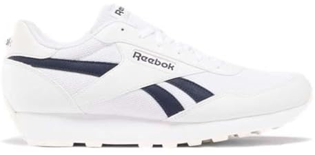 Reebok Unisex Rewind Run Sneaker,White Vector Navy Barely Grey,42.5 EU