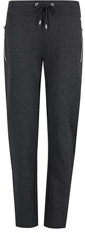 hajo Da. Jersey Joggpants mit Taillenzug (DE/NL/SE/PL, Numerisch, 44, Regular, Regular, Anthrazitmelange)