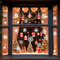 480 Stück Fensterbilder Weihnachten,Schneeflocken Weihnachtsdeko Fenster,Wiederverwendbar Statisch Haftende PVC Weihnachts Fensterbilder Selbstklebend,für Weihnachten Fenster Deko