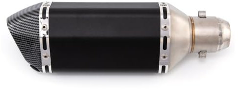 TASEKI Motorräder Auspuffanlage Universal Motorrad Auspuffrohr Modifizierte Schalldämpfer Rohr Echappement Moto Db Killer Für Akrapovic XJ6 MT07 09 03 Auspuff für Motorräder(A)