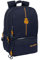 safta Real Madrid 2. Team 24/25 Rucksack für Paddel, Sport-Rucksack, ideal für verschiedene Altersgruppen, bequem und vielseitig, Qualität und Widerstandsfähigkeit, 30 x 17 x 42 cm, Marineblau,