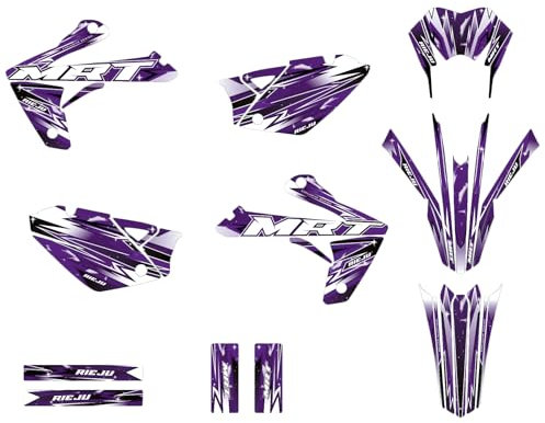 KIT DECO RIEJU MRT 50 DE 2009 à 2021 GALAXIE (Violet)