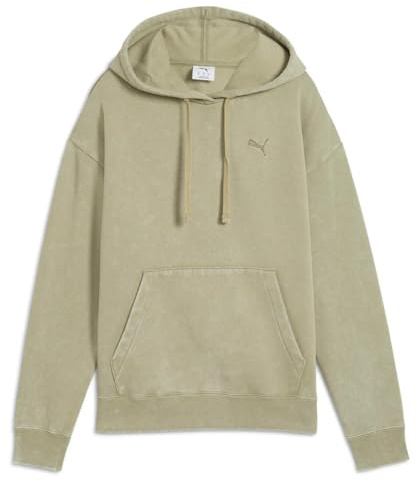 PUMA Unisex ESS Elevated Relaxed Wash Hoodie FL Kapuzenpullover (1er Pack)