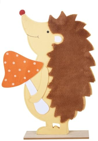 TrendLine Dekofigur Igel aus Filz 53 x 38 cm Figur