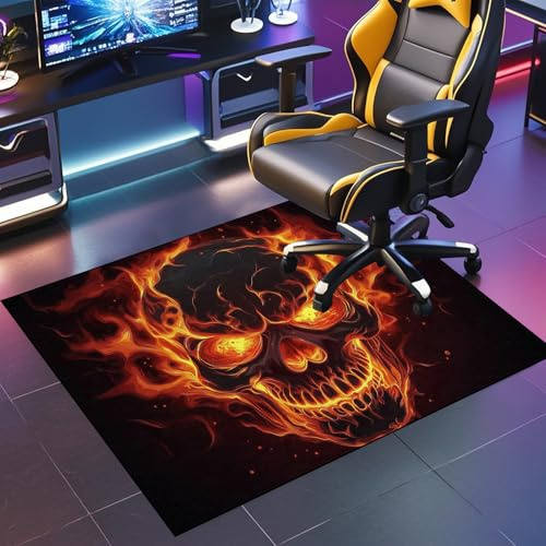 JaevKwzy Tappetino per Pavimenti duri da Ufficio, Tappetino Pavimenti per Parquet, Tappeto per Sedia Gaming, Ufficio protettore del Pavimento, Sedia Protettiva Multiuso per la casa 70 x 90 cm