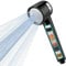 MEKO Hard Water Filter Shower Head with 3 Modes, 15 Layers Filtration Water Saving High Pressure Shower Heads and 1.5m Hose, Massage Shower Filter for Residual Chlorine Remove Black