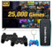 Retro Tv Video Games Console: 4K Retro Video Games Console USB Plug in TV with 64G Card - Plug & Play Retro Game Console with Dual Wireless Controllers, 20000+ Classic Games