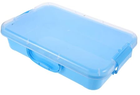 KONTONTY Sabbiera Mini Per Bambini Piccoli Sabbiera Di Plastica Sicura Con Coperchio E Contenitore Adatta Per Giochi Interni E Esterni Per Casa E Asilo