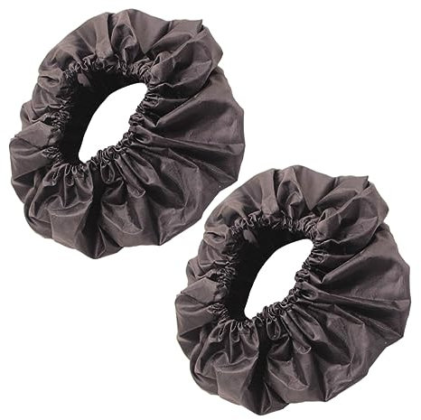 SKISUNO Kinderwagen Reifenabdeckung 2 Stück Gewebe Kinderwagen Radschutz Staubdicht Tragbar Für Outdoor Und Reisen