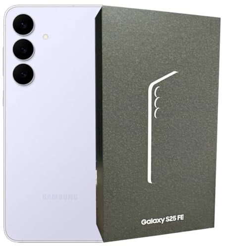 Samsung Galaxy S25 FE 5G SM-S731B Exynos 2400 8GB RAM SIM-Free Unlocked Android 16 Smartphone (Icyblue, 256, GB)