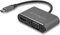 StarTech.com Adaptateur multiport AV numérique USB-C - Sorties vidéo VGA / HDMI 4K 30 Hz - Gris sidéral - Câble intégré (CDP2HDVGA)