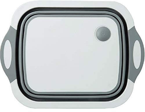 TSHOME Polyvalent évier Pliable Plat égouttoir Portable Fruits végétaux drainant Panier pour Camping BBQ randonnée Caravane Nettoyage