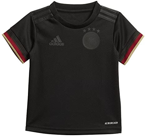 adidas Deutschland Saison 2020/21 Mini Babys, zweites Set, Schwarz, 80