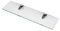 BSM Marketing 6 mm dicke Einlegeböden aus gehärtetem Glas mit großem Chrom-Finish, unterstützt 600 mm, 500 mm und 400 mm (1, 400 mm x 150 mm)