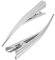 Beaupretty 12 Stück Große Alligator-Haarspangen Rutschfeste Entenschnabel-Metallklammern Haarspangenclips zum Stylen von Salonschnitten (Silber)