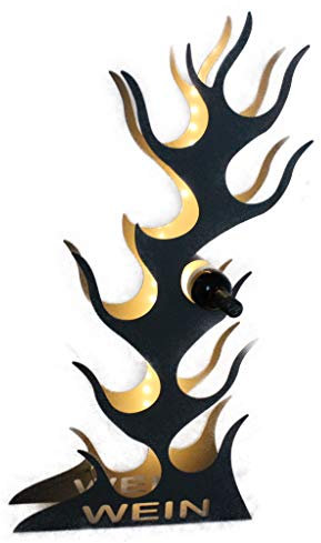 A. Weyck Tools Design Weinregal Flamme für 10 Flaschen Weinständer Wein Regal Flame #332