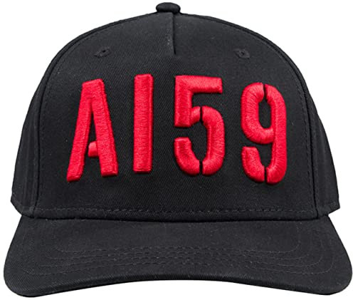 ALPHA INDUSTRIES 3D Kappe Rot/Schwarz