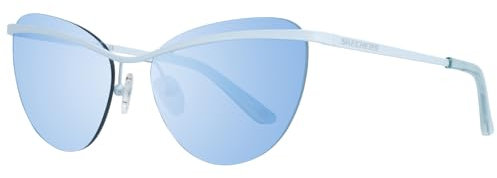 SKECHERS SE6105 Brille, Weiß/Other, 57 für Damen