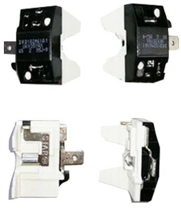 2 Stück Kühlschrank-Überlastschutz 600A DRB182M61A1 UKV35YAX Gefrierschrank-Kompressor-Zubehör