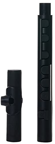 KLKL ABS Flöte Kunststoff Erste Schritte Flöte wasserdichte Kinder Aufklärung Instrument Ultra- Leicht Anfänger Musikinstrument Querflöte/Flöte (Color : Black)