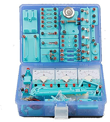 WZXCV Physikalische Elektromagnetik Experimentiergeräte Elektro-Experimentierkasten Physik-Klassenzimmer-Experiment Der Mittelschule
