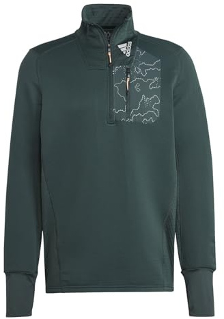 adidas Herren X-City 1/4 Zip Sweatshirt, Versom/Senaim, XL