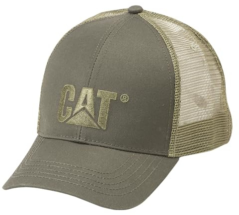 CAT Unisex Cap Raised Logo Mesh Kappe (1er Pack)