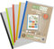 eco-eco A4 50% Recycled Bag 5 Easy Slide Files, Coloured Clip bar Project Report, eco117, Pack of 5