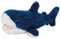 EcoBuddiez Mini - Mako Shark from Deluxebase. Mini Soft Plush Animals made from Recycled Plastic Bottles. Eco-Friendly Cuddly Gift for Kids, Cute Stuffed Animal Toy for Toddlers.