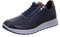 ara Herren Matteo Sneaker, BLAU,Cognac, 42 EU Weit