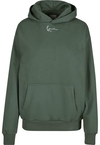Karl Kani Herren KM233-016-2 KK Small Signature Os Heavy Sweat Hoodie Dusty Green, L