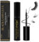 EMEDA Schwarzer Wimpernkleber Strip Lash glue Black 5ml Wimpern kleber für lashes Latex eyelash glue Adhesive Schnelle Trockenzeit 0.17oz Wimpernleim DIY Cluster Wimpernklebe (black)