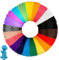 Gaeymy 3D Stift Filament PLA, 3D Drucker Filament 1.75 mm 20 Farben 10m für ODRVM, Tecboss, Lovebay, 3D Stifte und 3D Drucker, Hochwertiges PLA Material Vielseitig Ideal für Kreative Projekte