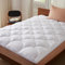 CASABEL Matratzen Topper 140x190, 4 cm Dick, Matratzenauflage aus Atmungsaktiver Mikrofaser mit Waffelstruktur, rutschfest, mit Elastischen Eckbändern, für Doppelbett 140 x 190 cm