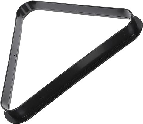 QUMIIRITY Mini Triángulo Rack de Billar para Mesa de Pool Accesorios de Billar Retro Soporte para Bolas de para Casa y Clubes Diseño Clásico y Duradero