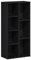 vidaXL Bücherregal Schwarz Eichen-Optik 50x25x104 cm Holzwerkstoff
