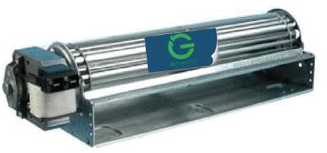 G GRIMALDI Motore Ventilatore Tangenziale Ventola per Caminetti, Stufe, Forni e Termoconvettori, 30W Lunghezza 270mm, Motore SINISTRO ANTIORARIO | Made in Italy | Silenzioso ed Efficiente