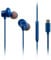 Panasonic RP-TCM225DEA Auricolari USB-C, Auricolari In-Ear, Cuffie con Cavo con Microfono e Telecomando Integrati, Bassi Potenti, Taglia Personalizzabile, Cavo da 1,2m, Blu