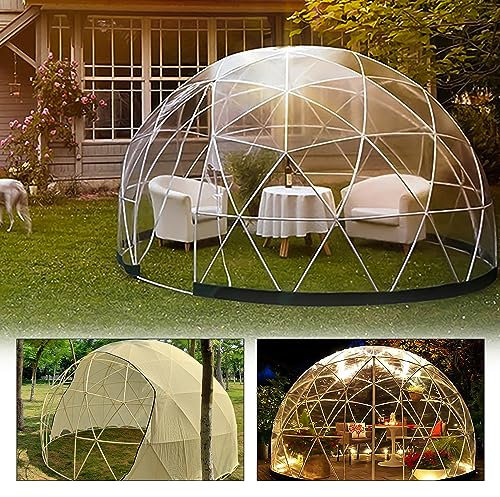 Bubble Tent Dome, Wetterfestes PVC-Gewächshaus für Garten, Hinterhof, Camping und Partyveranstaltungen