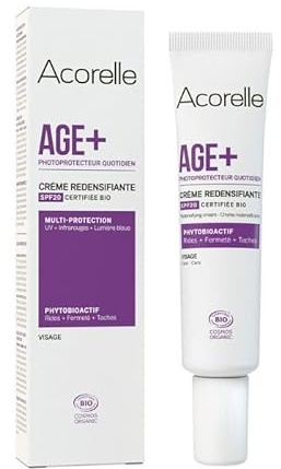 Acorelle Certified Organic Age+ Redensifying Cream SPF20, 40 ml